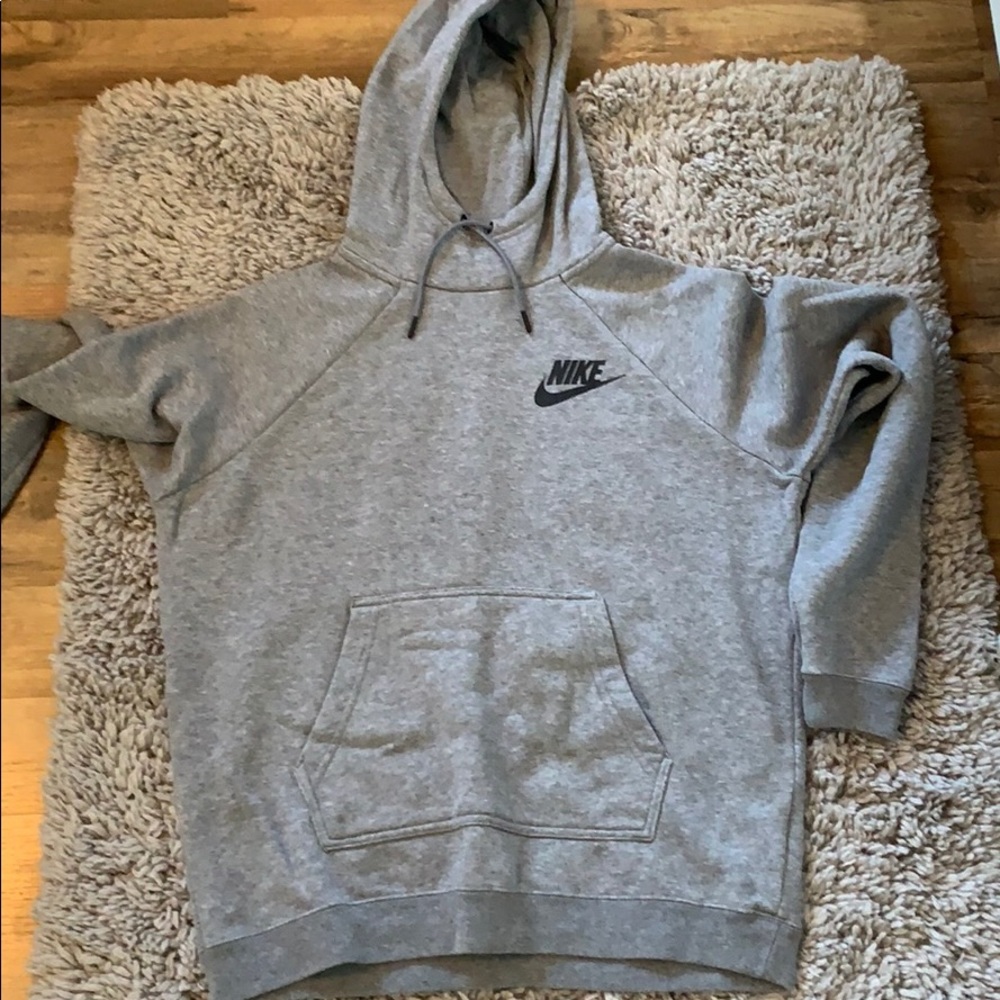 Medium Gray Nike Hoodie